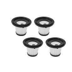 PUREBURG 吸塵器HEPA集塵濾網芯 P-111 (四入組) 適用於宏晉HONG JIN手持直立吸塵器, 替換用可水洗HEPA 集塵濾網 X 4, 1套