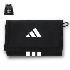 아디다스 파워 접이식 학생 찍찍이 반지갑 월렛 블랙 (MT짐색 지급), 1개, black