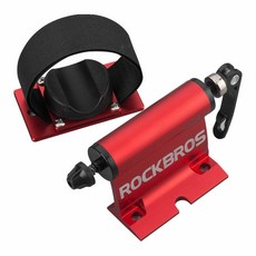 RockBros ROCKBROS 자전거 운반대 자동차 트럭 퀵 릴리스 합금 포크 잠금 루프 마운트 랙 미국, Red