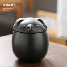 寵物骨灰盒貓貓狗狗骨灰收納陶瓷密封罐收藏紀念中式簡約, 1個
