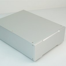 全鋁合金電源機箱 功放膽機外殼DIY 電腦機殼 鋁殼, 1個, 前後空白