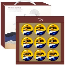 사조 참치통조림 선물세트 소망 9P 손잡이 선물박스, 1세트
