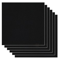 HD현대시트 접착식 정사각 PVC 바닥타일 두꺼운 3mm 데코타일 30X30cm 한국산, 6개, 매트 블랙 반광 (HDJ-014)