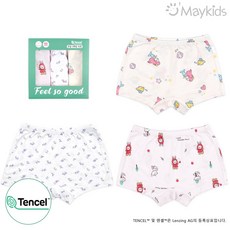 무형광 코랄스윗걸 여아3매입 모달드로즈