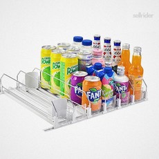 음료보관통 캔음료 디스펜서, 3단