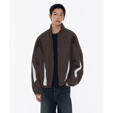 무신사 스탠다드 MUSINSA STANDARD 오버사이즈 레트로 트랙 자켓 재킷 [브라운] MMEUJ101-BR 150747