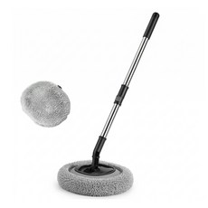 페리페페 세차용 밀대 길이조절 세차봉 자동차 세차솔 SUV 세차밀대, 1개, 블랙 1개, 블랙