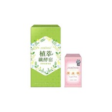 JEROSSE 婕樂纖 纖酵宿1盒+爆纖錠1瓶(優惠價 雙纖組), 1個, 1組