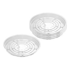 실내 화분에 적합한 식물 접시 드립 트레이 5 팩, 02 8inch, 02 8inch