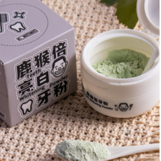 KCWINWIN 鹿猴倍亮白牙粉，有效去除牙漬，溫和亮白，展現自信笑容，現貨供應，可刷卡, 1個
