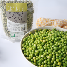 25년산 국산 무농약 완두콩 이유식 완두 물에 불리면 2배, 1개