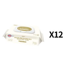 詩比樂 SHIBILE 寶寶潔淨厚型濕紙巾, 1箱, 12個裝, 490g