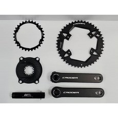 CRODER S-POWER功率計全配組 11/12S SPIRIT曲柄 軸心 SPOWER功率計 GEARMATE齒盤, 1個