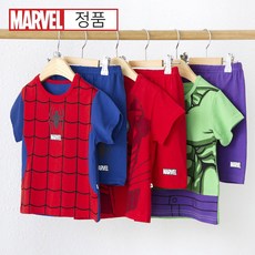 (당일출고) 반팔 마블 정품 간편복 이지웨어 실내복 국내생산