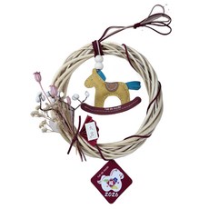 Rue de Mode 馬年裝飾, 藤圈暖色系