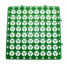 올원픽 드레인보드 조경용 텃밭 옥상 바닥배수판 배수, 1개, 그린 프리미엄 소재 0.5m 2.5cm높이