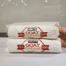 커클랜드 염소치즈 미국 고급 와인안주 부드러운 코스트코 (아이스박스), 2개, 297g