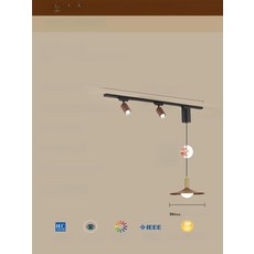 골든루트마켓 레일실링팬 실링팬 가정용 씰링팬, 기본 B - 리프트 100cm 3