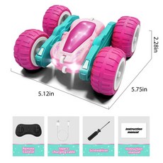 타입C 고속충전 양면플립 RC 스턴트카 360도 회전, T5A4750A0-8915PK