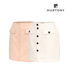 기타 휴스토니 여성 스판 멀티버튼 골프치마 26W02SK51