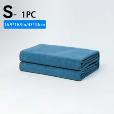 세차수건 특대형 드라잉 청소 수건 부드러운 건조 천 높은 흡수성 차체 세척 깨끗한 넝마 고급 세차 초극세 섬유 닦아내기, 01 S 43CMx43CM