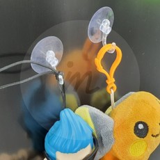 큐방 흡착 판 고리 30mm 18P 흡착후크 흡착식고리 spi+8095At, 1개