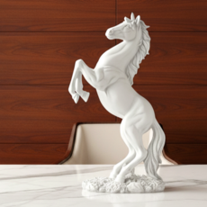 말 오브제 장식품 황금마 흰색말 흑색말 성공 2026, 백마
