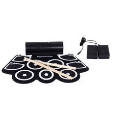 휴대용 미니 전자드럼 패드, 1개, 휴대용 전자드럼