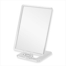 클리블리 국산 사각 스탠드 거울 (대) 1P 탁상거울 접이식 화장거울