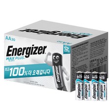 에너자이저 맥스플러스 AA건전지, 30개입, 2개