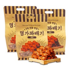 명가 꽈배기 흑당, 3개, 500g