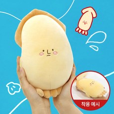 코튼푸드 모찌 낮잠쿠션 인형 모음 (14종), 11 오징어