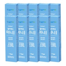 엑세스 바이오 코리아 케어스타트 플러스 미니 얼리체크 임신테스트기, 10개, 1개입