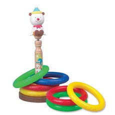 바니랜드 프랭키 링게임 고리던지기, 혼합색상, 1개