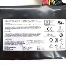 BTY-L78 8芯 彎排線 電池 GT80 GT80S GT83 GT73 GT73VR MS-1812, 1個