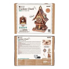 ROKR 布穀鳥鐘 木製手工拼裝模型