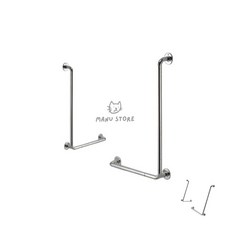 [투마누] 안전손잡이 노인용안전손잡이 노약자안전손잡이 안전보조손잡이 L형 600x900 좌우겸용, 1