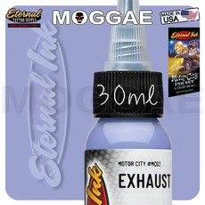 Eternal 伊特諾 摩特城市紋身色料 排氣灰 30ml 美國原裝專業刺青顏料 無菌認證, 1個, M4排氣灰Exhaust*27年1oz, M4排氣灰Exhaust