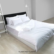 60수 고밀도 299T 순면 무지 이불베개 세트 (이불커버+베개커버)