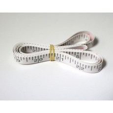 기본 의류용 줄자 피팅용 줄자, 1개