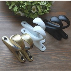 미키 커튼후사고리 커튼고정걸이 (4컬러) c, 골드, 4개