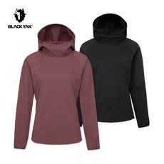 블랙야크 여성 하이퍼 후디 긴팔 티 간절기 흡습속건 산뜻한 착용감 후드 기능성 티셔츠 1BYZTSV502