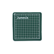 [데스크랩] 미니 컷팅매트 8cm, 그린, 1개