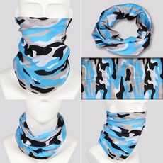 소확행몰 자외선차단 마스크 넥워머 목토시 다기능 멀티스카프, 블루마린