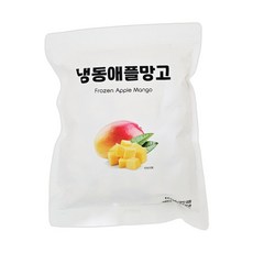이안 냉동 애플망고 청크 3kg(1kgx3팩)/페루산 다이스컷, 3개, 3kg