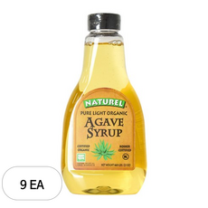 나뚜렐 유기농 아가베시럽, 660g, 9개