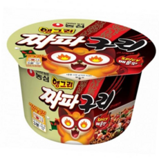 라면 농심 앵그리 짜파구리 (set) 108gx12컵