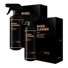 [카핫템] 1+1 이선생 휠 크리너 500ml+500ml 휠+타이어 세정 하이브리드 스프레이 퀵디테일러, 2개, 500ml