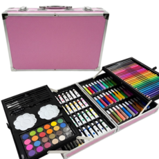 세모 2단 종합미술도구세트 146p 화구박스 전문가용, 1개