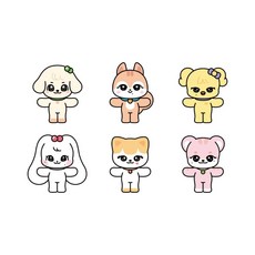 아이브 장원영 공식 굿즈 정품 2025 미니브 스쿨 미니브 오리지널 플러시 인형